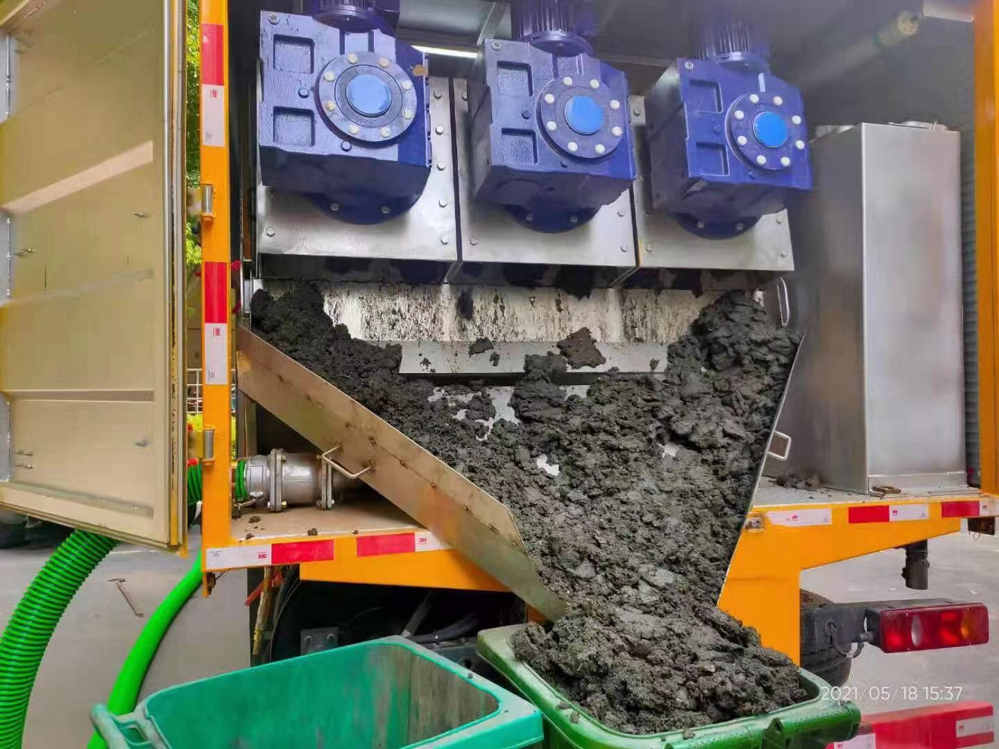 德令哈化粪池清掏城市维护站-泥浆净化干湿分离处理